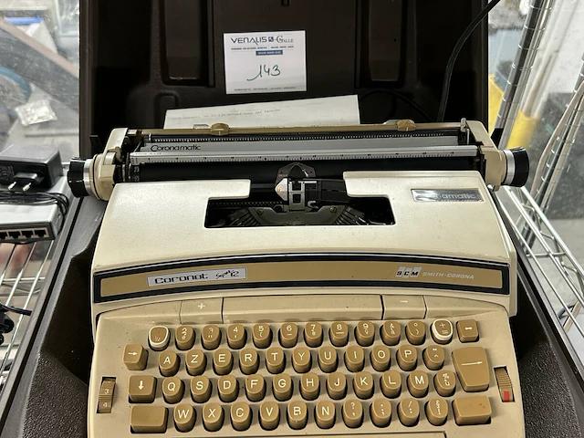 Coronet electrische typmachine - afbeelding 5 van  7