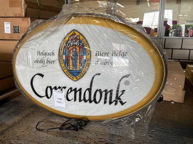 Corsendonck abdij bier decoratie verlichting - afbeelding 1 van  3