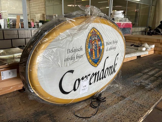 Corsendonck abdij bier decoratie verlichting - afbeelding 2 van  3