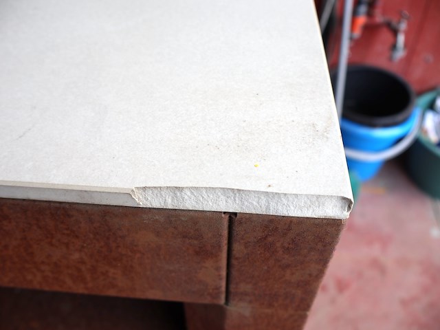 Cortenstaal bbq meubel - afbeelding 5 van  7