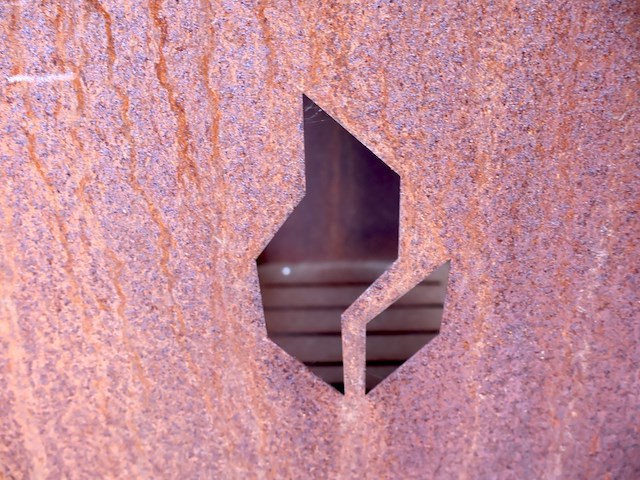 Cortenstaal bbq meubel - afbeelding 7 van  7