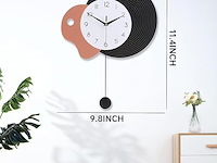 Coslife decoratieve wandklok - afbeelding 2 van  3