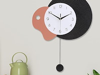 Coslife decoratieve wandklok - afbeelding 1 van  3