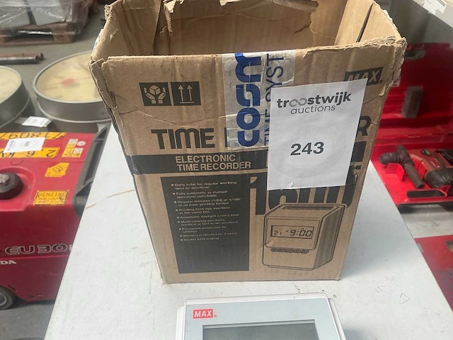 Cosmo er-1600 electronische prikklok - afbeelding 4 van  4
