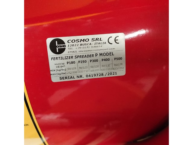 Cosmo pl 180 strooier - afbeelding 7 van  7
