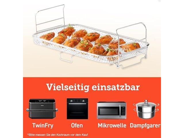 Cosori 10 liter dual blaze twinfry - afbeelding 2 van  3