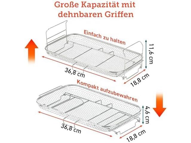 Cosori 10 liter dual blaze twinfry - afbeelding 3 van  3