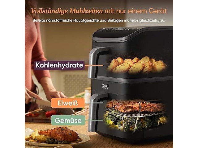 Cosori turbo tower pro heteluchtfriteuse - afbeelding 3 van  5