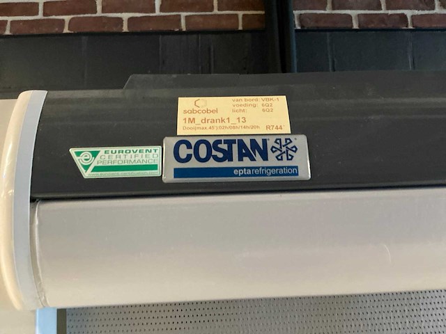 Costan koelvitrine (+/- 6 lm) - afbeelding 4 van  14