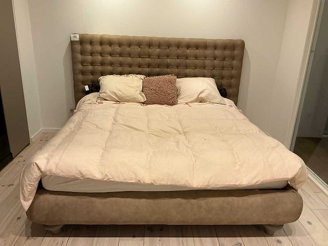 Cosy chocolat boxspring - afbeelding 3 van  10