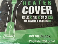 Cover voor heater geschikt voor diameter 37,8x78cm 81,3x46x212cm - afbeelding 1 van  5