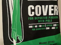 Cover voor parasol 260x48x58 cm voor diameter 200-400cm - afbeelding 3 van  3