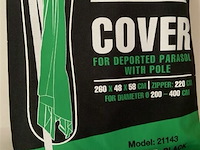 Cover voor parasol 260x48x58 cm voor diameter 200-400cm - afbeelding 3 van  3