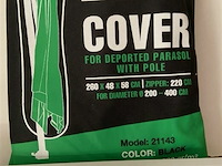 Cover voor parasol 260x48x58 cm voor diameter 200-400cm - afbeelding 2 van  3