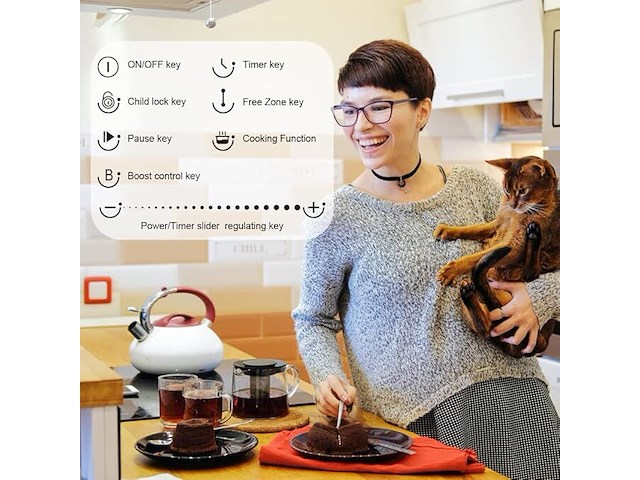 Covercook inbouw inductiekookplaat (4 zones) - afbeelding 5 van  6