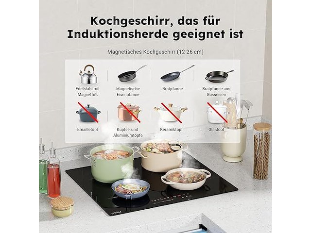 Covercook inductiestekker en kookplaat - afbeelding 3 van  4