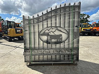Cow design gate - 4200mm - poort - afbeelding 5 van  8