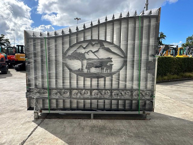 Cow design gate 6000mm - poorten - afbeelding 15 van  18