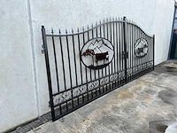 Cow design gate 6000mm - poorten - afbeelding 2 van  18