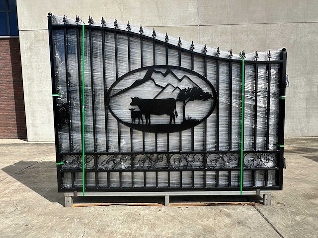 Cow design gate 6000mm - poorten - afbeelding 11 van  18