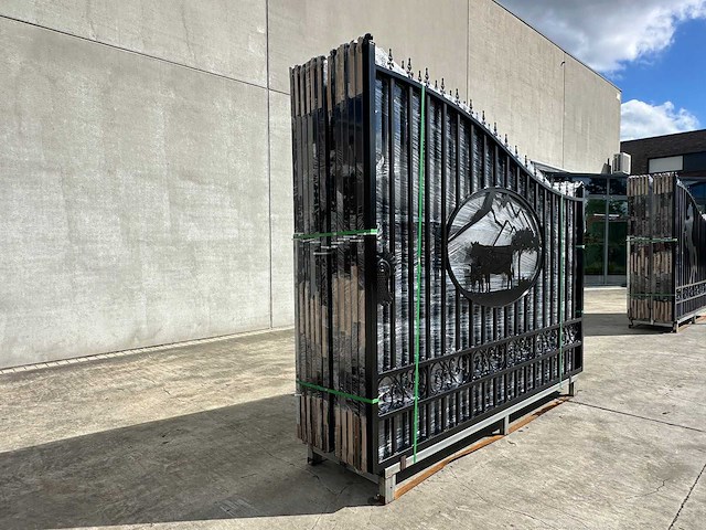 Cow design gate 6000mm - poorten - afbeelding 12 van  18