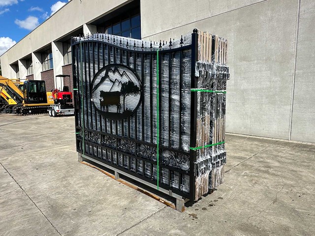 Cow design gate 6000mm - poorten - afbeelding 18 van  18