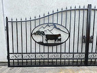 Cow design gate 6000mm - poorten - afbeelding 3 van  18