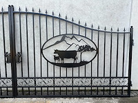 Cow design gate 6000mm - poorten - afbeelding 4 van  18