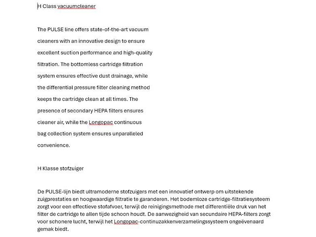 Coynco xm h class pulse bag - afbeelding 7 van  8