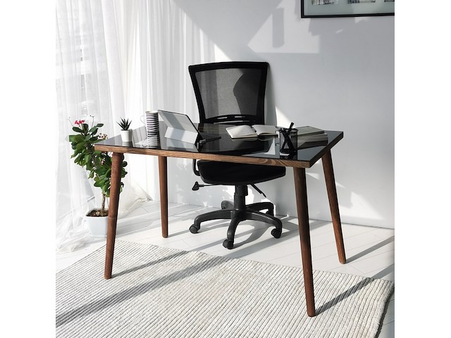 Cozy bureau beukenhouten body - modern en stijlvol - afbeelding 1 van  7