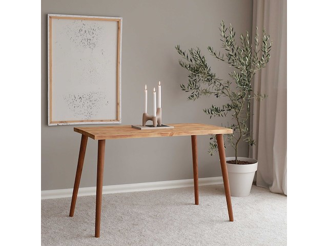 Cozy bureau | dennenhout | eiken - afbeelding 1 van  7