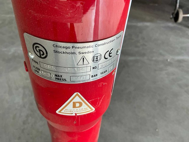 Cp brk70vr hydraulische breekhamer - afbeelding 7 van  7