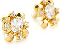 C.paravano gouden oorbellen - afbeelding 2 van  4