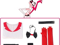 Cr rolecos hazbin hotel alastor cosplay kostuum (medium) - afbeelding 2 van  3