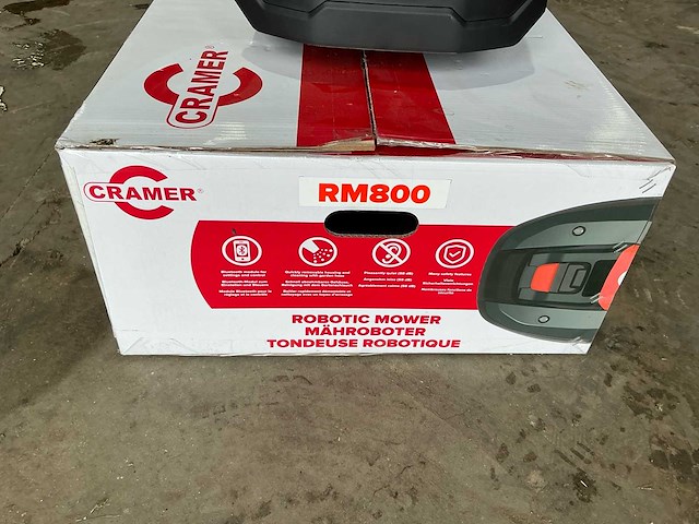 Cramer rm800 robotmaaier - afbeelding 6 van  9