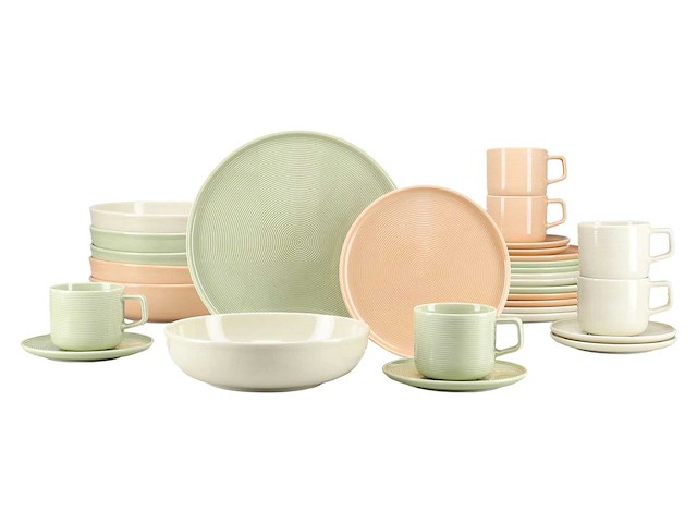 Creatable, 25081, session romance, 30-delige dinerset, porselein - afbeelding 2 van  5