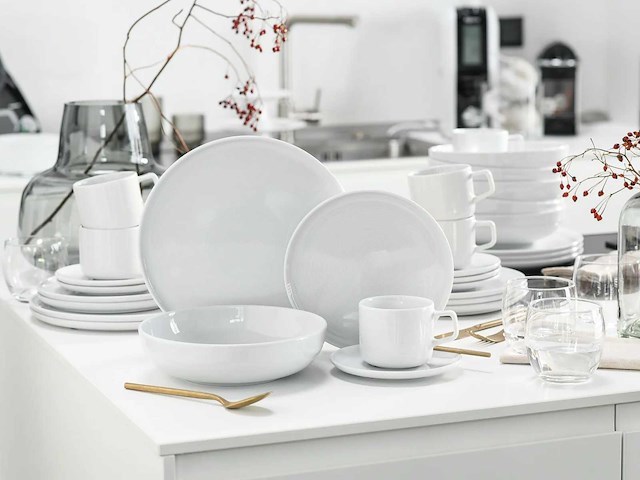 Creatable, 25082, session white, 30-delige eetservies, porselein - afbeelding 1 van  7