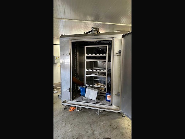 Cretel (eliona) wr100.125.190 industriële wasmachine voor trolleys en rekken - afbeelding 2 van  12