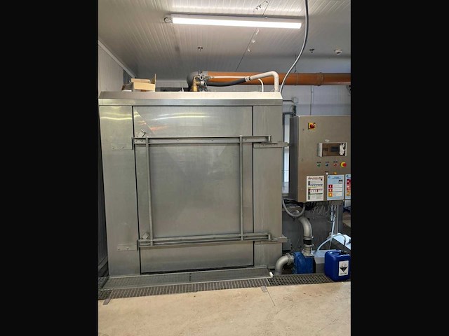 Cretel (eliona) wr100.125.190 industriële wasmachine voor trolleys en rekken - afbeelding 4 van  12