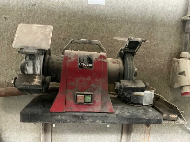 Creusen powerline werkbankslijpmachine - afbeelding 2 van  2