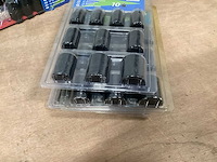 Criko doppenset voor slagmoersleutel, 10 delig (10x) - afbeelding 3 van  4