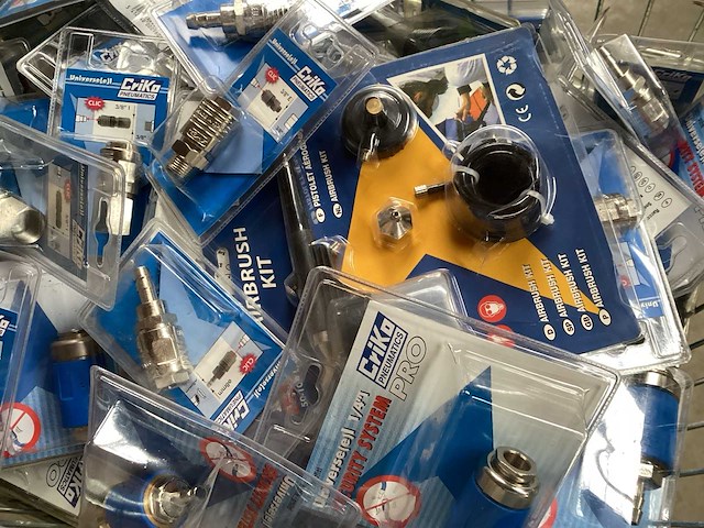Criko mix kavel persluchtkoppelingen en -accessoires (150x) - afbeelding 1 van  3