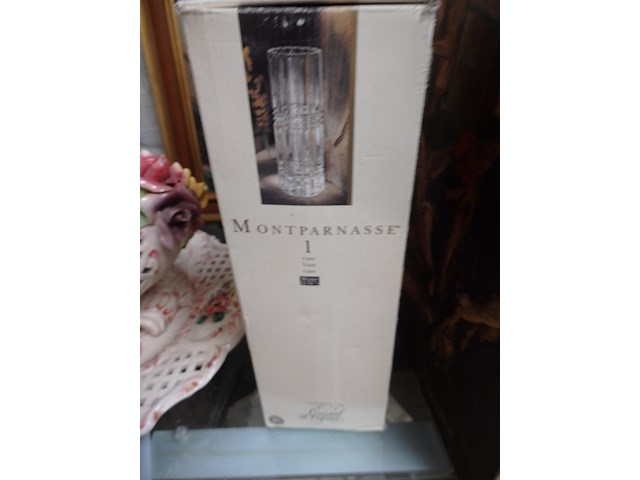 Cristal vaas in doos - afbeelding 1 van  3