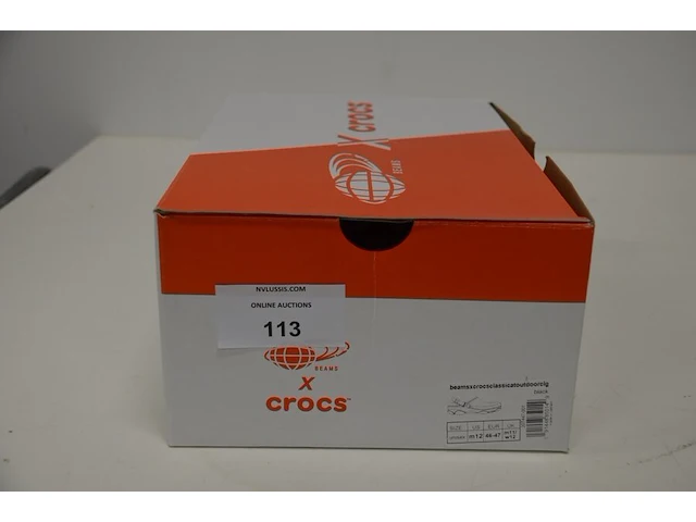 Crocs bespoke classic all terrain beams outdoor grey black maat 46-47 nieuw in doos (2) - afbeelding 2 van  10