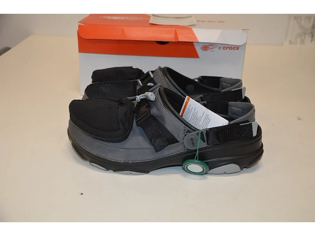 Crocs bespoke classic all terrain beams outdoor grey black maat 46-47 nieuw in doos (2) - afbeelding 5 van  10