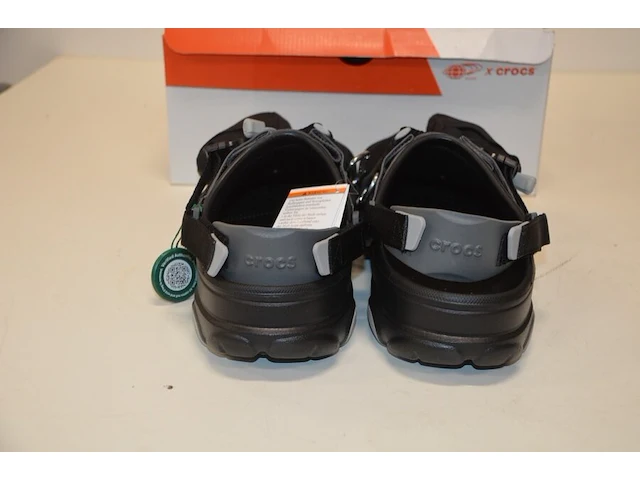 Crocs bespoke classic all terrain beams outdoor grey black maat 46-47 nieuw in doos (2) - afbeelding 6 van  10