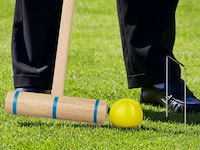 Croquet spel 8 spelers - afbeelding 6 van  7