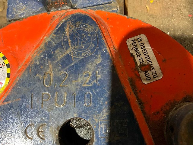 Crosby pu10 verticale plaatklem - afbeelding 3 van  5