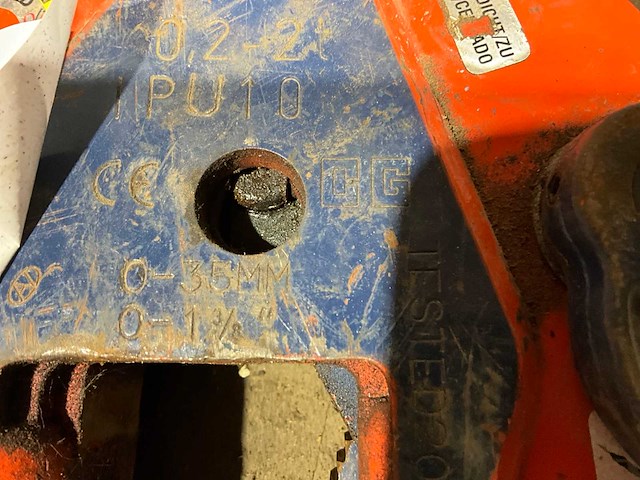 Crosby pu10 verticale plaatklem - afbeelding 4 van  5