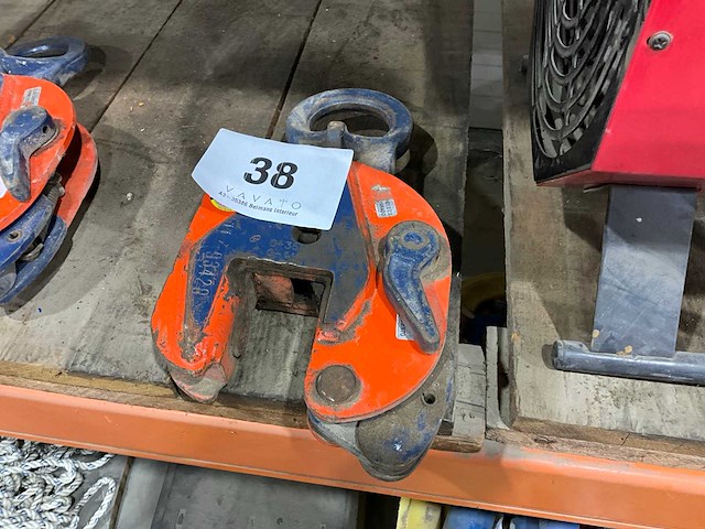 Crosby pu10 verticale plaatklem - afbeelding 1 van  4